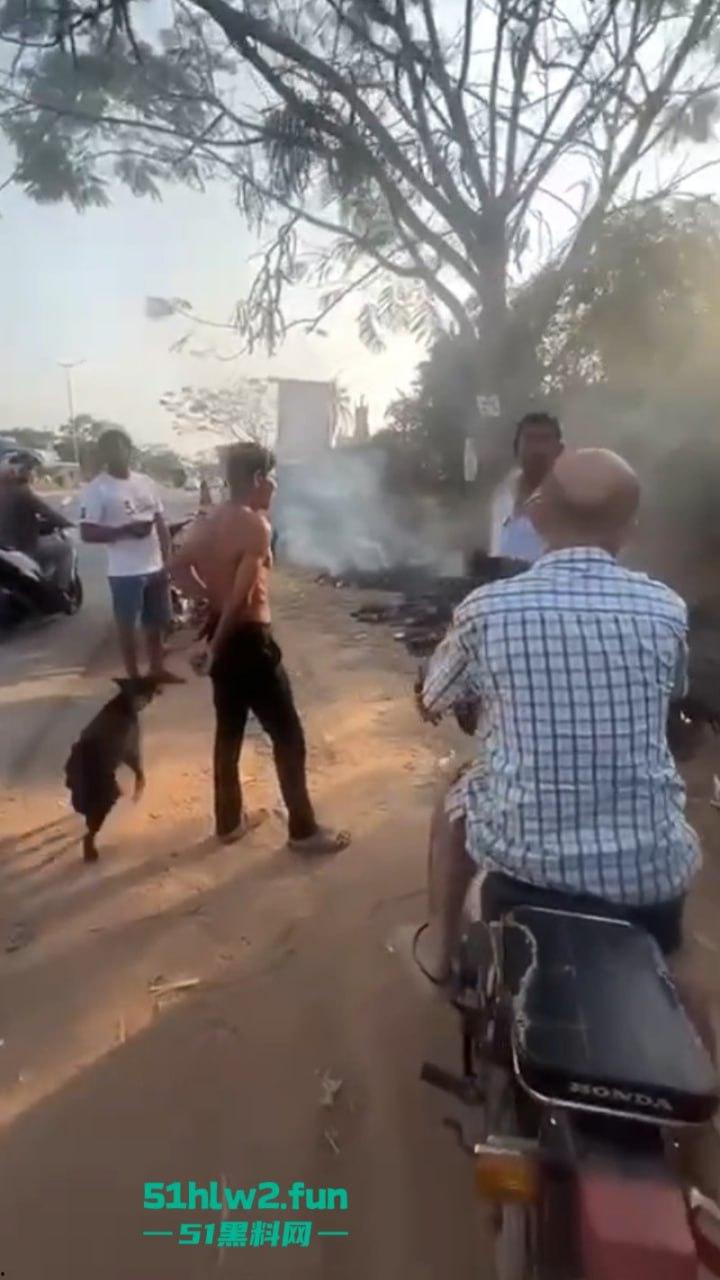 柬埔寨金边【坎达尔】惊现一燃烧尸体,尸体呈扭曲僵硬状态,疑似园区猪仔被毁尸灭迹?-5