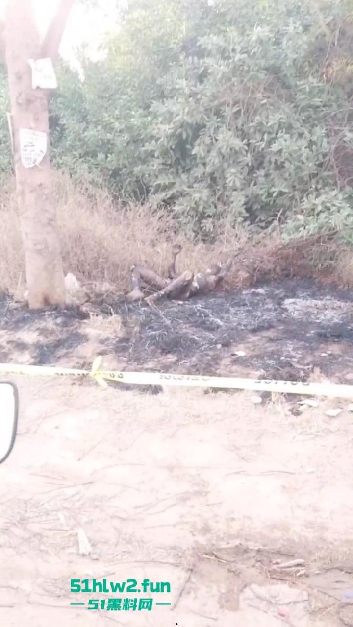 柬埔寨金边【坎达尔】惊现一燃烧尸体,尸体呈扭曲僵硬状态,疑似园区猪仔被毁尸灭迹?-7