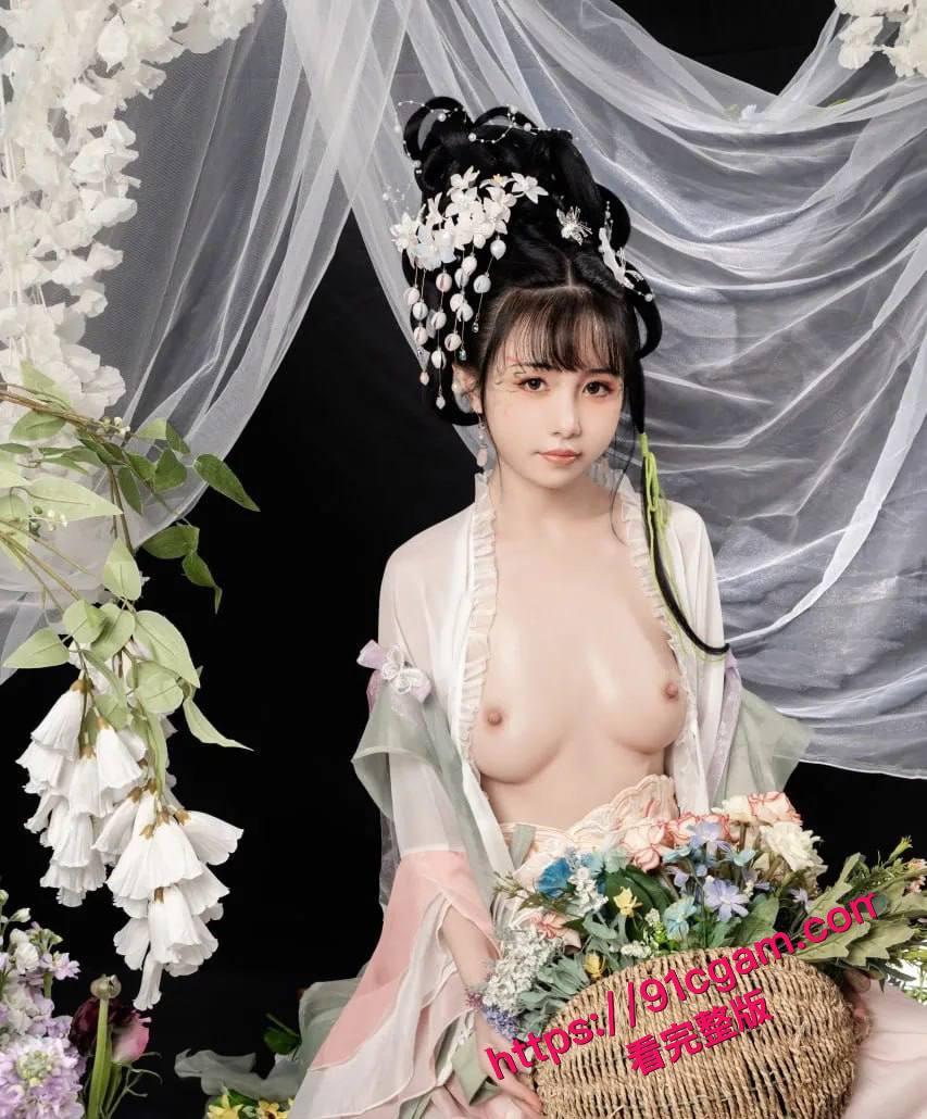 福利姬 爆机少女喵小吉《花间集》尺度逆天, 堪称人间梦中情逼!-2