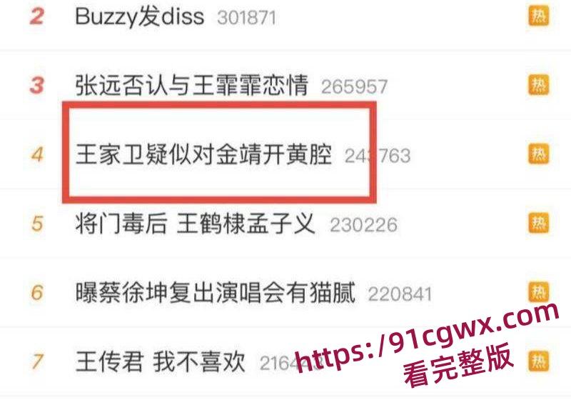 古二录音门再曝猛料王家卫混乱私生活引发轰动 对金靖开黄腔 借讨论剧本为由 与秦雯深夜偷欢!-1
