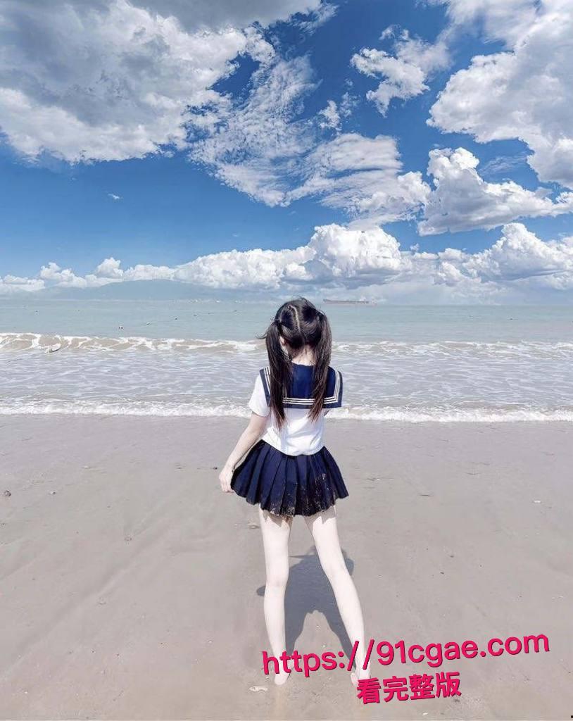 喷泉级高潮!JK小母狗制服喷水视频爆火,后入狂操白丝破洞白虎逼大开!-11