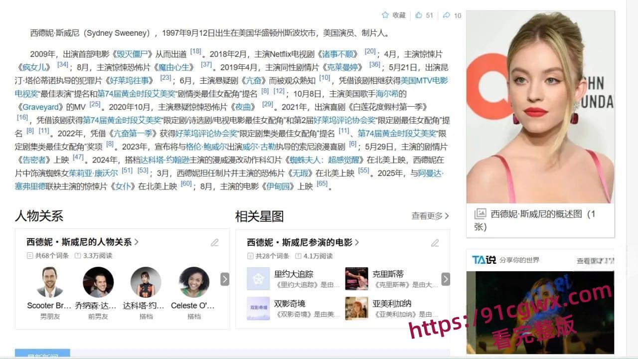 欧美三级片偷窥者 悉尼妹Sydney Sweeney为艺术献身裸戏尺度爆表!-1